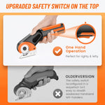 Electric Scissors Cordless Self-Sharpening Up to 120-Minute Battery Life