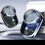 Electric Shaver Compact USB-Rechargeable Cordless Travel Design