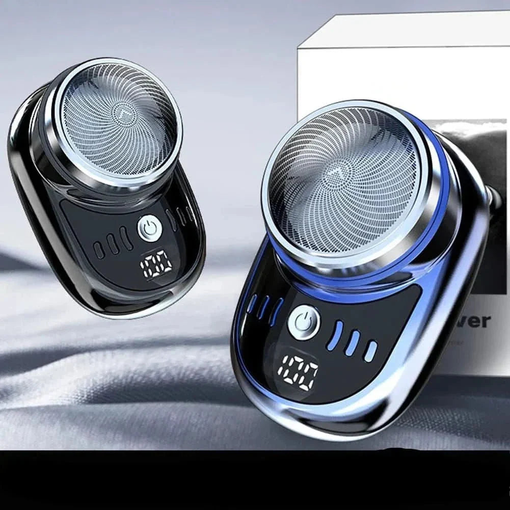Electric Shaver Compact USB-Rechargeable Cordless Travel Design