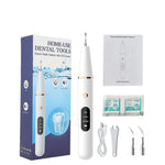 Electric Tartar Remover Ultrasonic Built-In LED 3 Modes