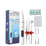 Electric Tartar Remover Ultrasonic Built-In LED 3 Modes