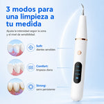 Electric Tartar Remover Ultrasonic Built-In LED 3 Modes