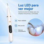 Electric Tartar Remover Ultrasonic Built-In LED 3 Modes