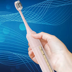 Electric Toothbrush Sonic 40,000 Vibrations USB Rechargeable Waterproof