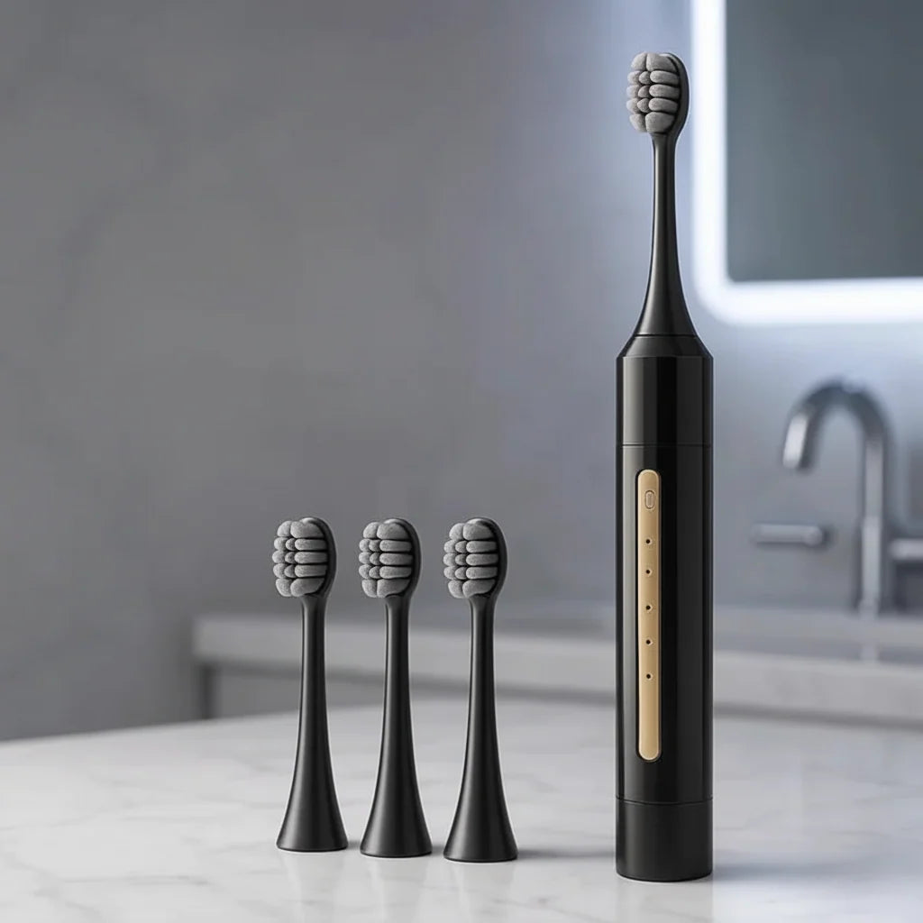 Electric Toothbrush Sonic 40,000 Vibrations USB Rechargeable Waterproof