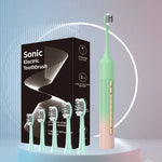 Electric Toothbrush Sonic 40,000 Vibrations USB Rechargeable Waterproof