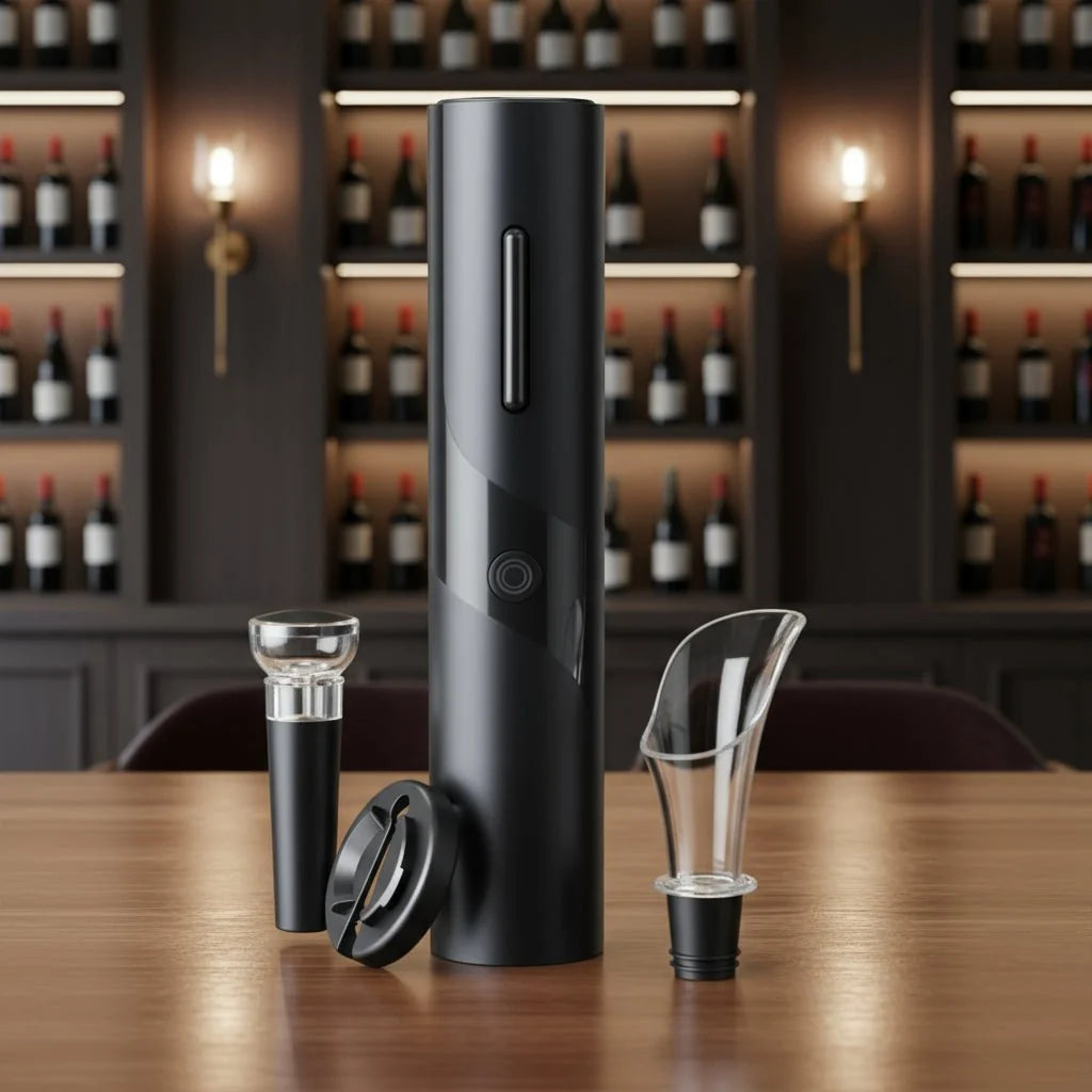 Electric Wine Opener Touch Control & Accessories