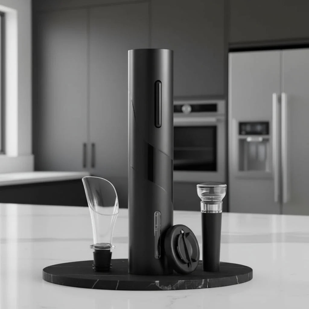 Electric Wine Opener Touch Control & Accessories
