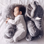 Elephant Plush Pillow Soft Cuddly Lightweight Comfort