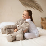 Elephant Plush Pillow Soft Cuddly Lightweight Comfort