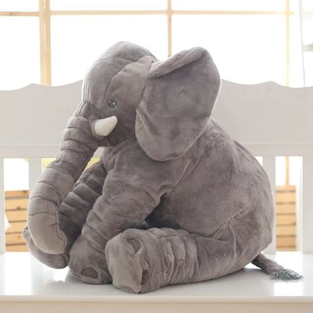 Elephant Plush Pillow Soft Cuddly Lightweight Comfort