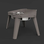 Elevated Dog Bowl Adjustable Height Dual-Bowl Design