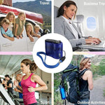 Emergency Charger Hand-Crank USB Charging Built-In LED Light