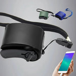 Emergency Charger Hand-Crank USB Charging Built-In LED Light
