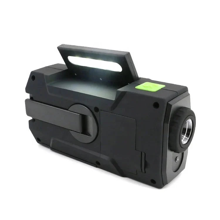 Emergency Radio 4000mAh Rechargeable Solar & Hand-Crank