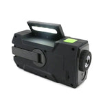 Emergency Radio 4000mAh USB Solar Hand-Crank Flashlight & SOS