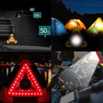 Emergency Signal Light Solar Powered USB Power Bank