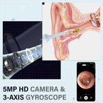 Endoscope Camera HD Wi-Fi Six LED Lights