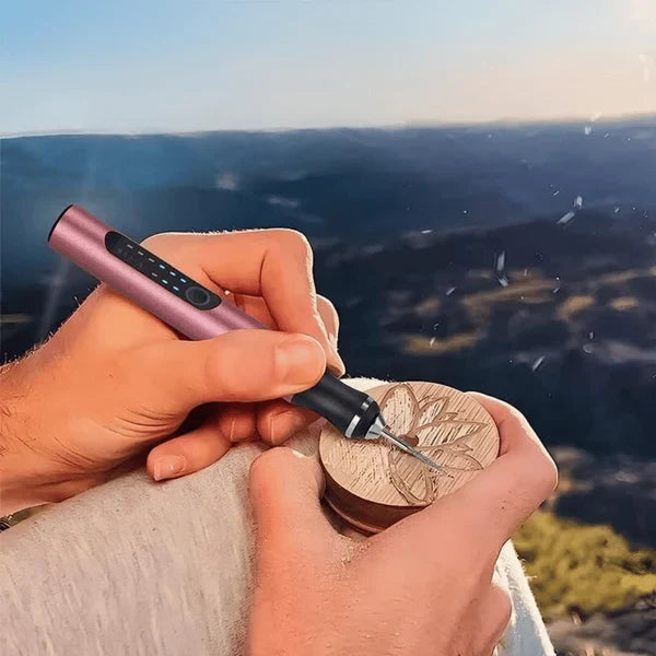 Engraving Pen Cordless USB Rechargeable Interchangeable Bits