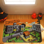 Entry Mat Christmas Gingerbread Design Non-Slip Weather-Resistant
