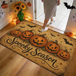 Entry Mat Christmas Gingerbread Design Non-Slip Weather-Resistant