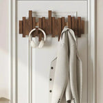 Entryway Wall Hooks Piano Wood Walnut & Beech