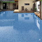 Epoxy Floor Coating High-Gloss Marble Effect Waterproof