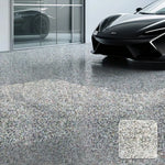Epoxy Floor Coating High-Gloss Marble Effect Waterproof