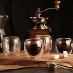 Espresso Cup Double-Wall Glass Insulated & Condensation-Free