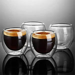 Espresso Cup Double-Wall Insulated Condensation-Free