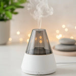 Essential Oil Diffuser Crystal Stone Quiet Operation LED Lighting