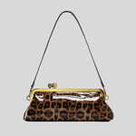 Evening Bag Patent Leather Glossy Finish Detachable Strap