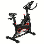Exercise Bike Silent Belt Drive Heavy Flywheel LCD Display