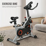 Exercise Bike Silent Belt Drive Heavy Flywheel LCD Display