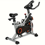 Exercise Bike Silent Belt Drive Heavy Flywheel LCD Display