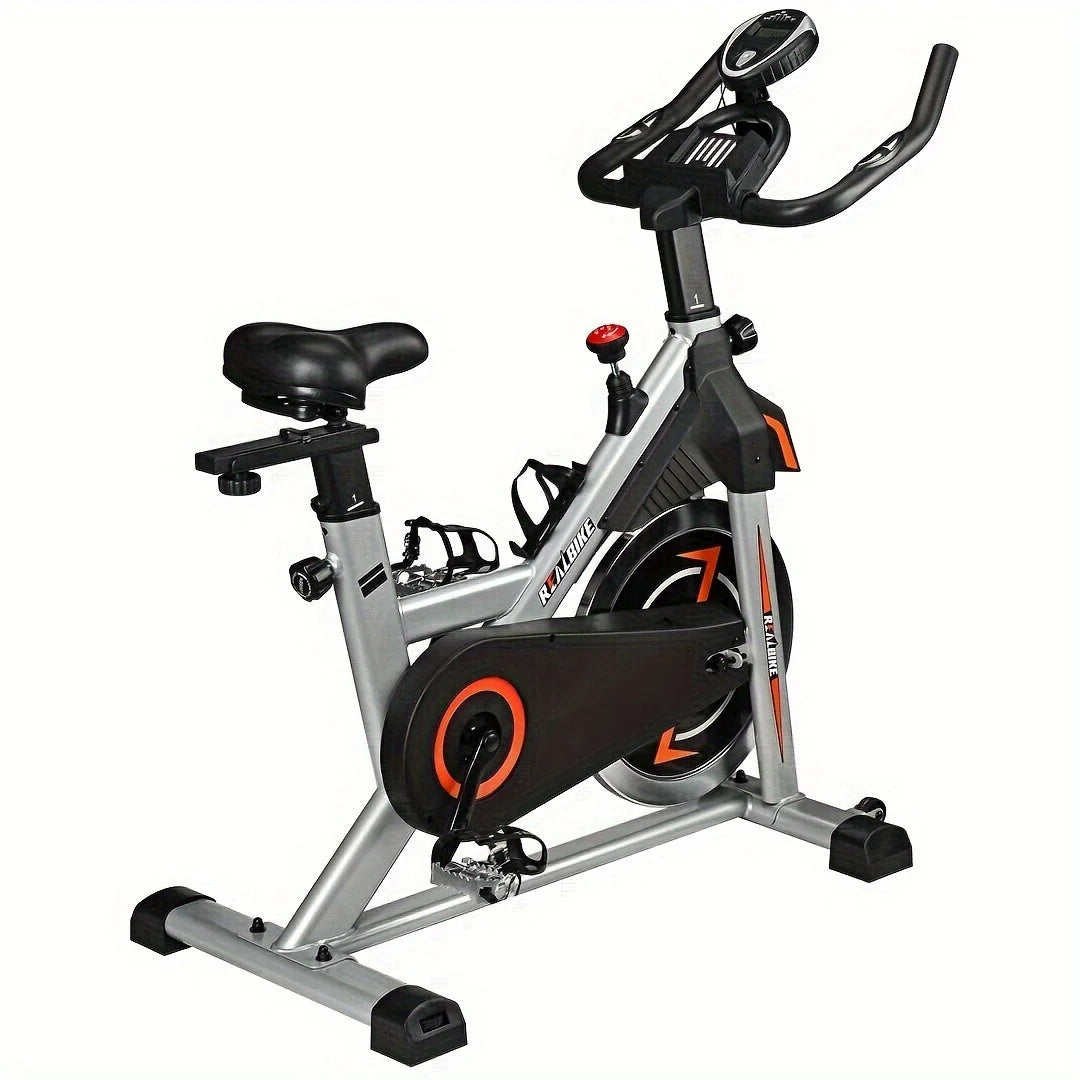 Exercise Bike Silent Belt Drive Heavy Flywheel LCD Display