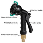 Expandable Garden Hose 3x Tangle-Free Brass Fittings