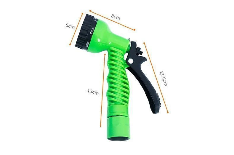 Expandable Garden Hose Compact & Lightweight Adjustable Nozzle