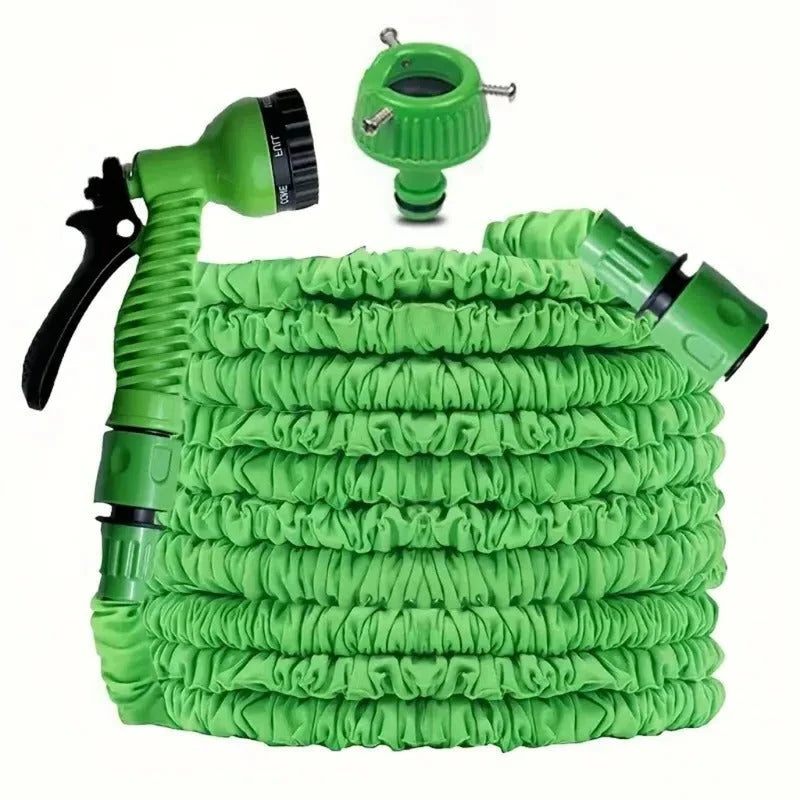 Expandable Garden Hose Lightweight 150 Ft Multi-Pattern Nozzle