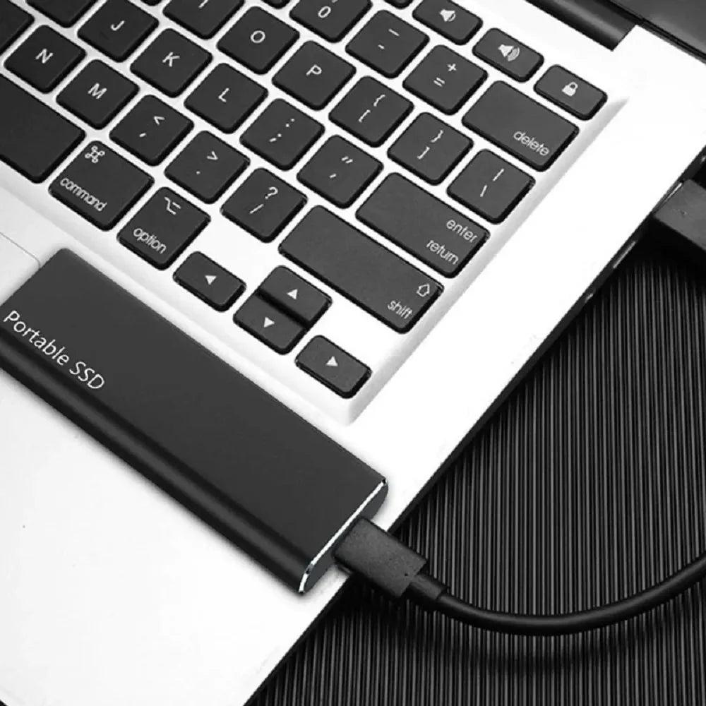 External Hard Drive 4TB USB-C Portable Plug-and-Play