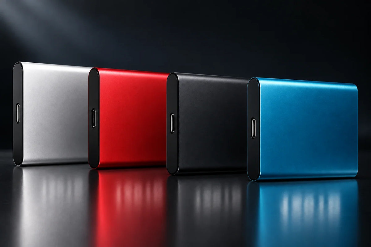 External SSD 128 TB Compact Shock-Resistant