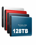 External SSD 128 TB Compact Shock-Resistant