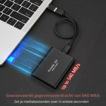 External SSD 128 TB Compact Shockproof Aluminum Case