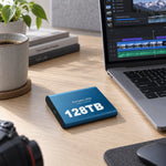 External SSD 128 TB Portable Shock-Resistant】【。