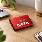 External SSD 128 TB Portable Shock-Resistant】【。