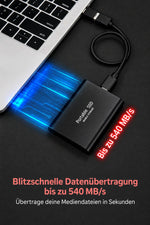External SSD 128 TB USB-C & USB 3.1 Portable