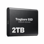 External SSD 2 TB USB-C 1050 MB/s Transfer Speed
