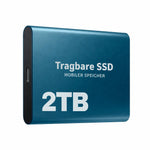 External SSD 2 TB USB-C 1050 MB/s Transfer Speed