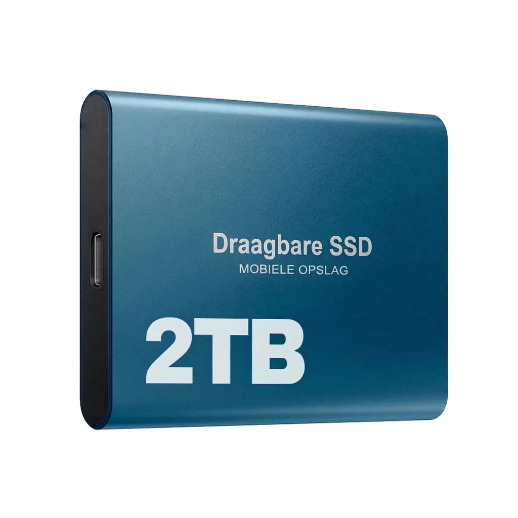 External SSD 2TB USB-C 1050 MB/s Shock-Resistant