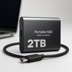 External SSD 2TB USB-C 1050MB/s Portable Storage